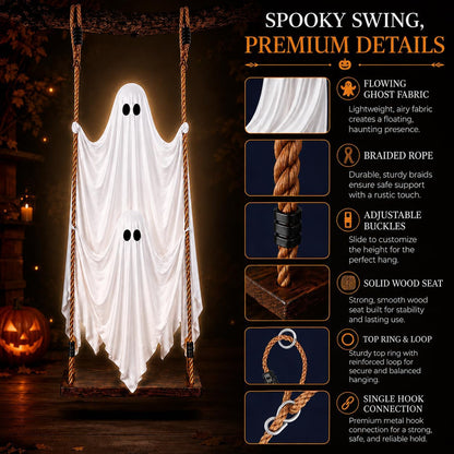 Hanging Ghost Decorations Outdoor