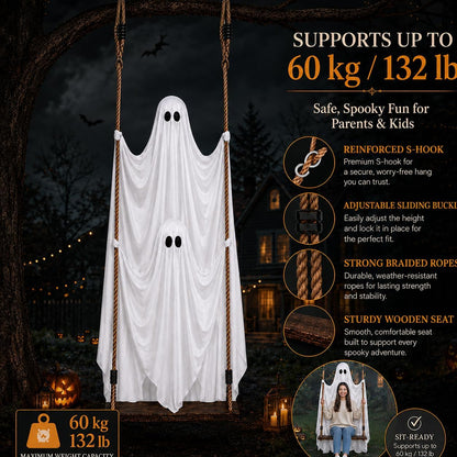 Hanging Ghost Decorations Outdoor