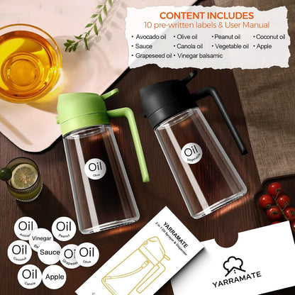 Premium 2-in-1 Oil Dispenser & Spray Bottle