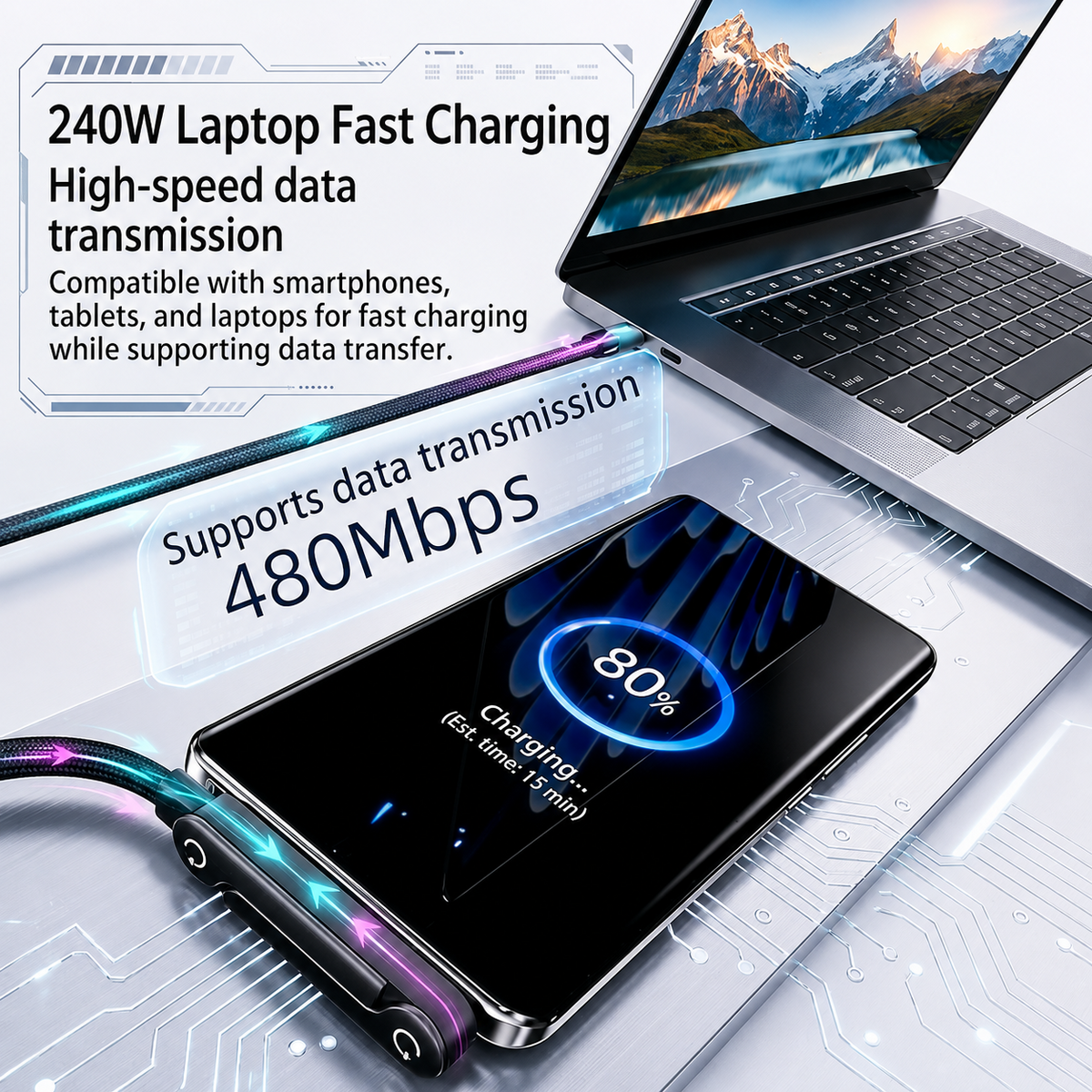 Premium 2 in 1 Stand & Charger